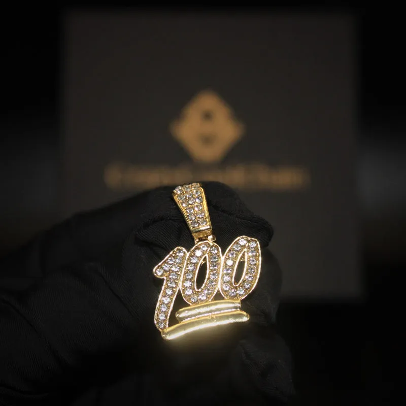 100 Iced Out Pendant