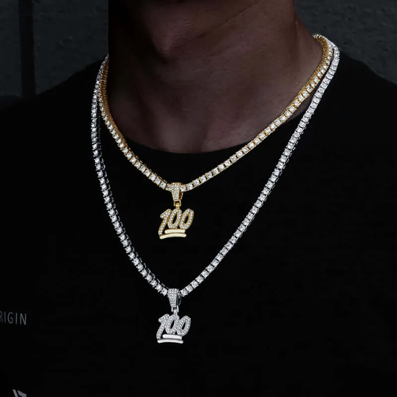 100 Iced Out Pendant