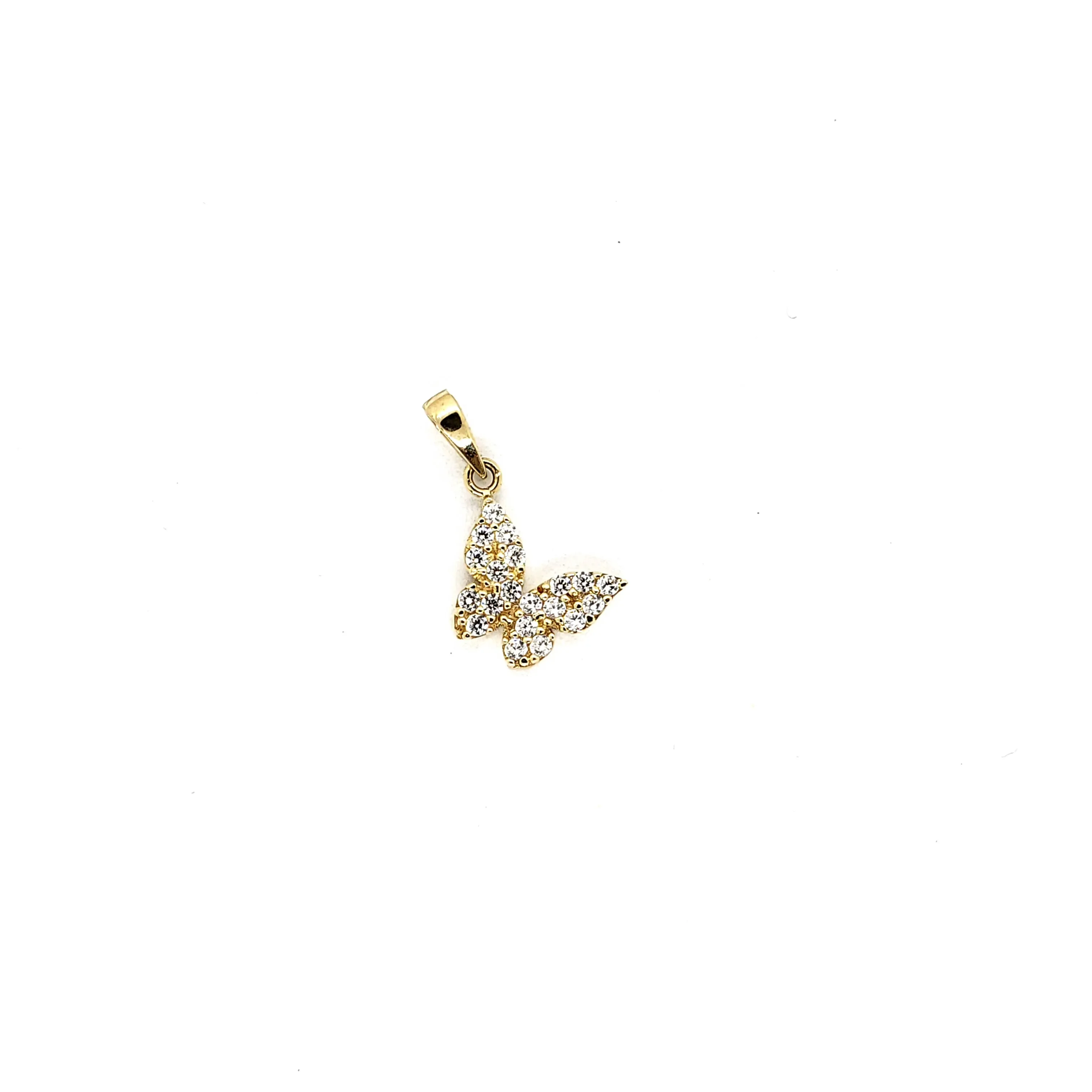 10k Gold Butterfly Pendant