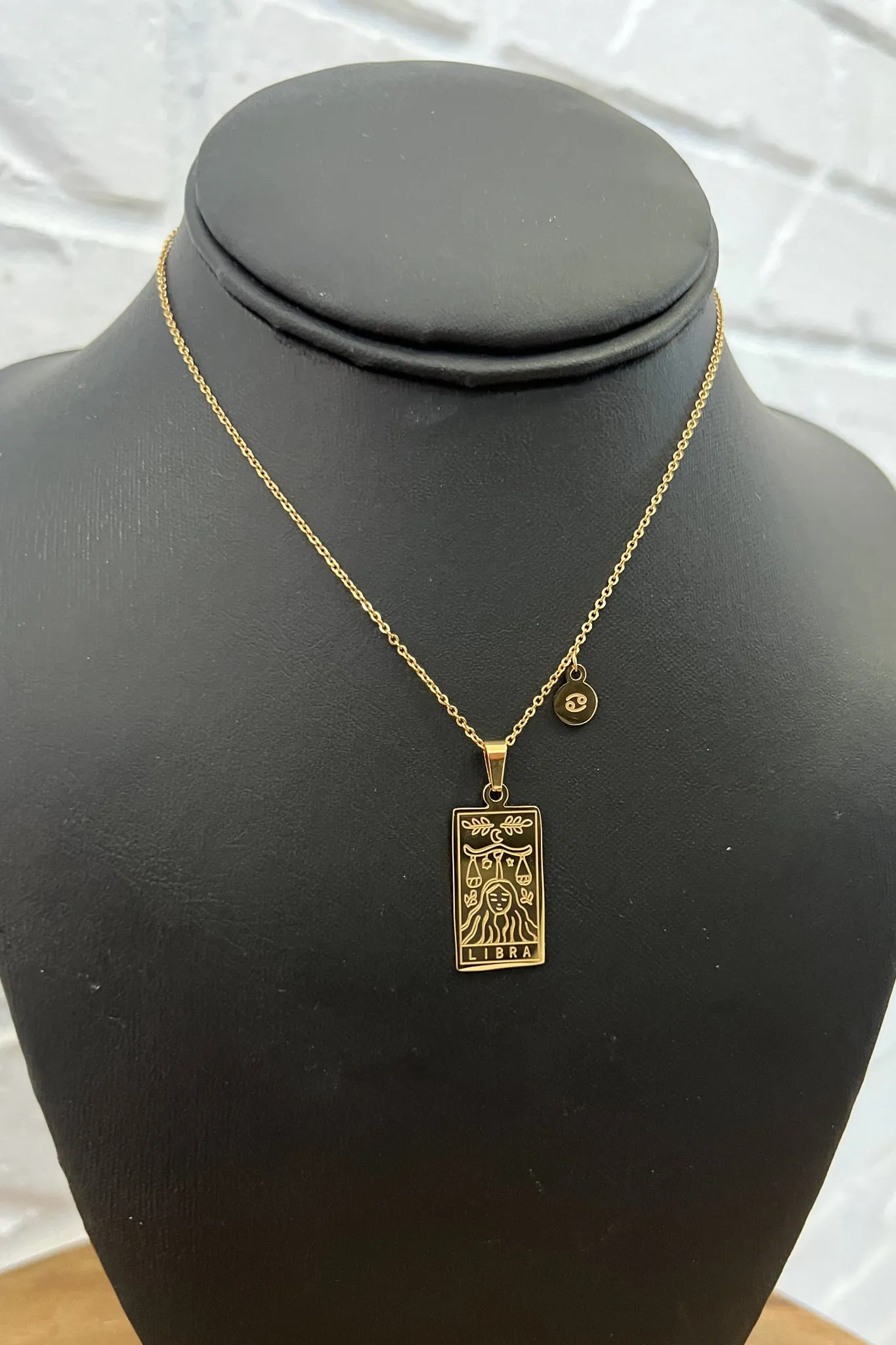 18K Libra Necklace