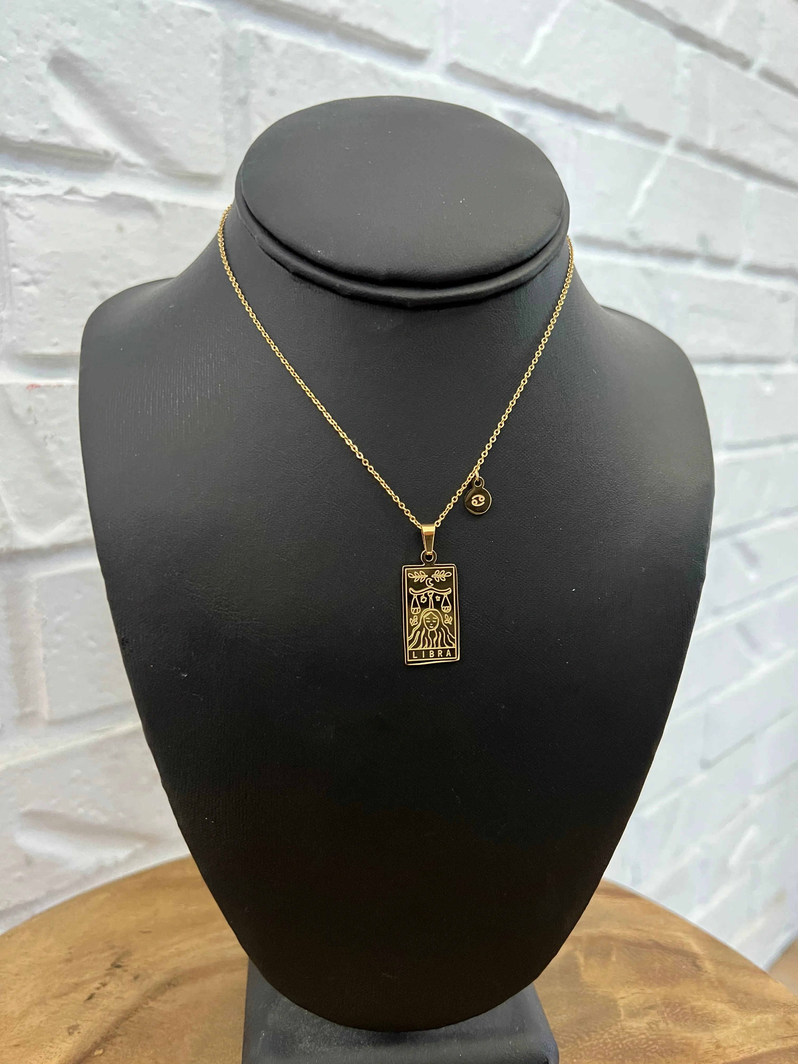 18K Libra Necklace