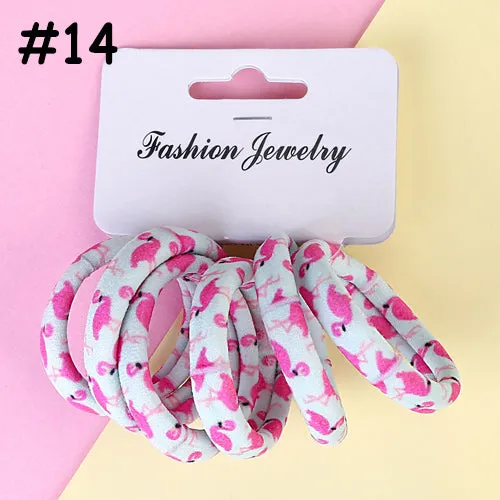 2018 Cheap Elastic Hair Bands Women Cotton Hair Ties Girls Hair Accessories Ponytail Rope Hairband Kids Drop Shipping Headwear