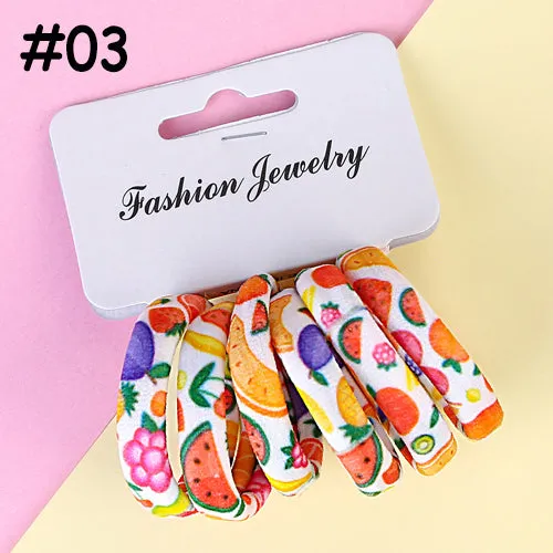 2018 Cheap Elastic Hair Bands Women Cotton Hair Ties Girls Hair Accessories Ponytail Rope Hairband Kids Drop Shipping Headwear