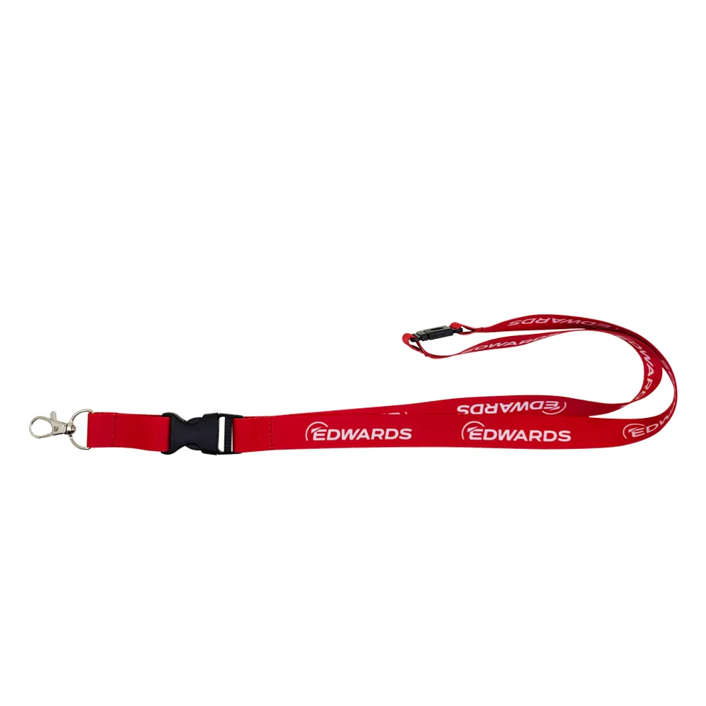 20mm Nylon Lanyard with Safety Clip