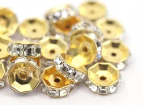 5 Crystal Swarovski Rondelle Beads 12 Mm Y277