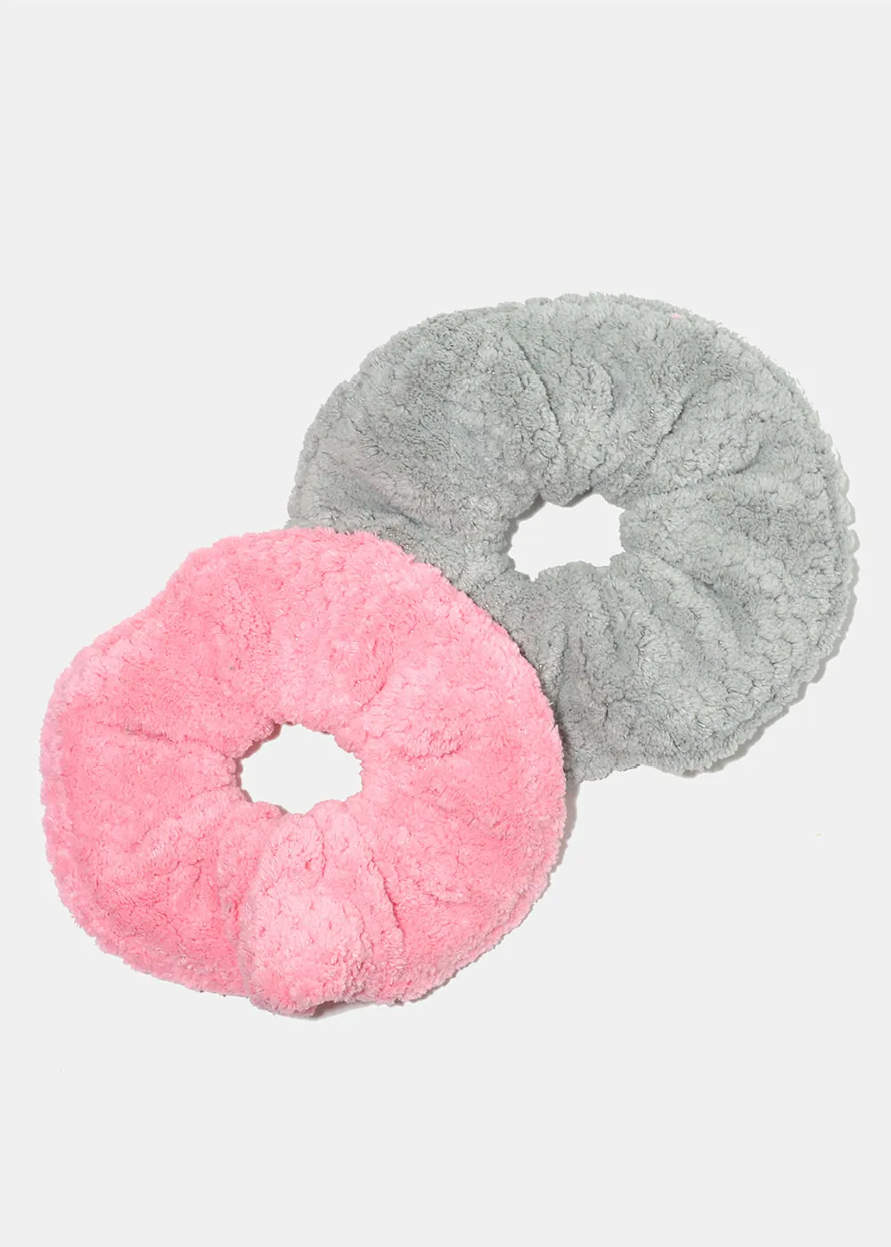 A  Microfiber Hair Towel Scrunchie