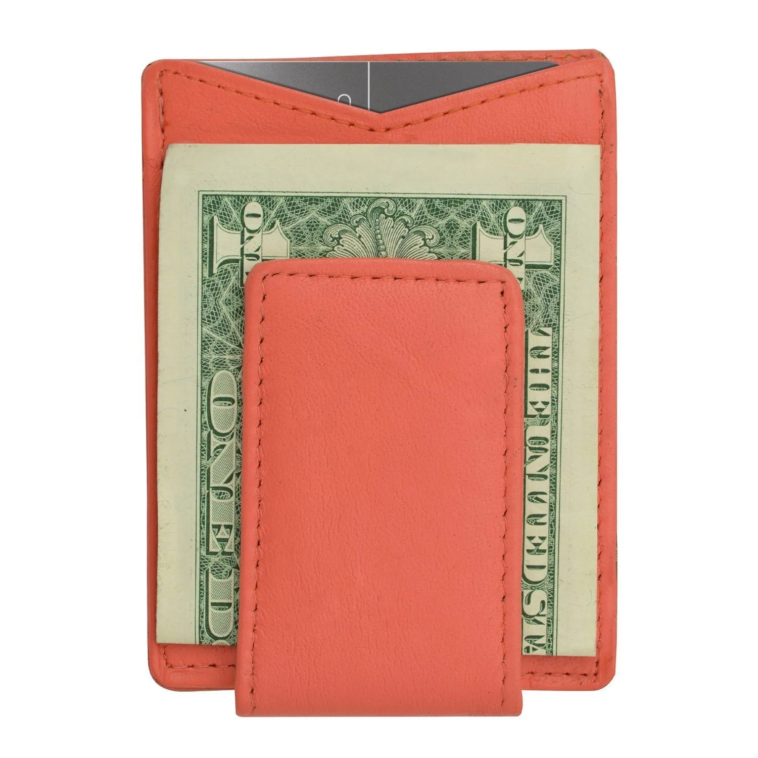 AFONiE Magnetic Leather Money Clip