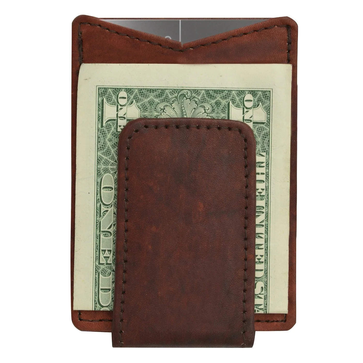 AFONiE Magnetic Leather Money Clip