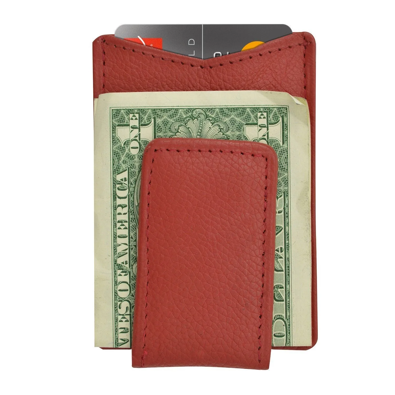 AFONiE Magnetic Leather Money Clip