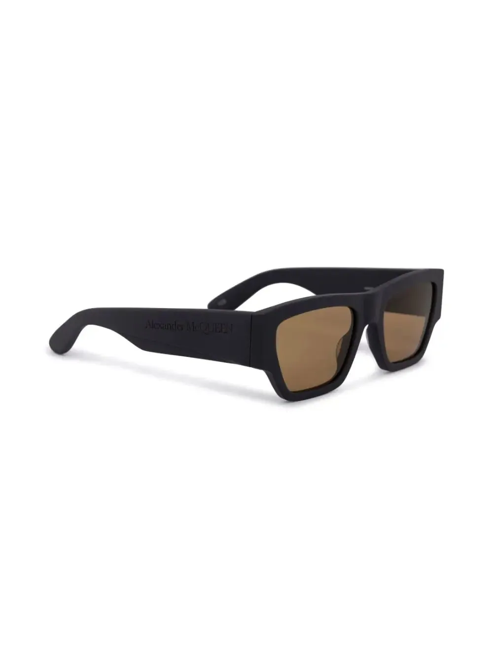 Angled Rectangle-Frame Sunglasses