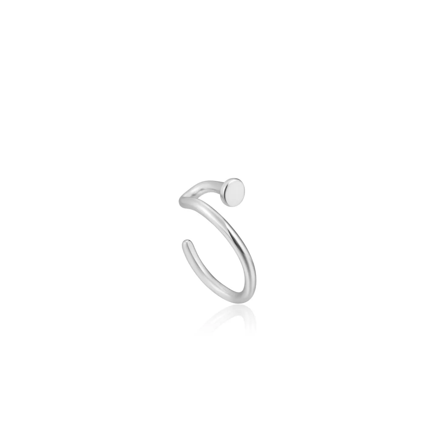 Ania Haie Dot Ear Cuff - Silver