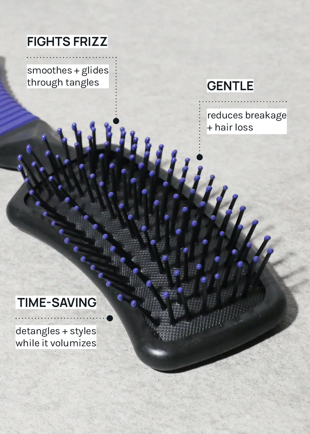 AOA Curved Hair Brush