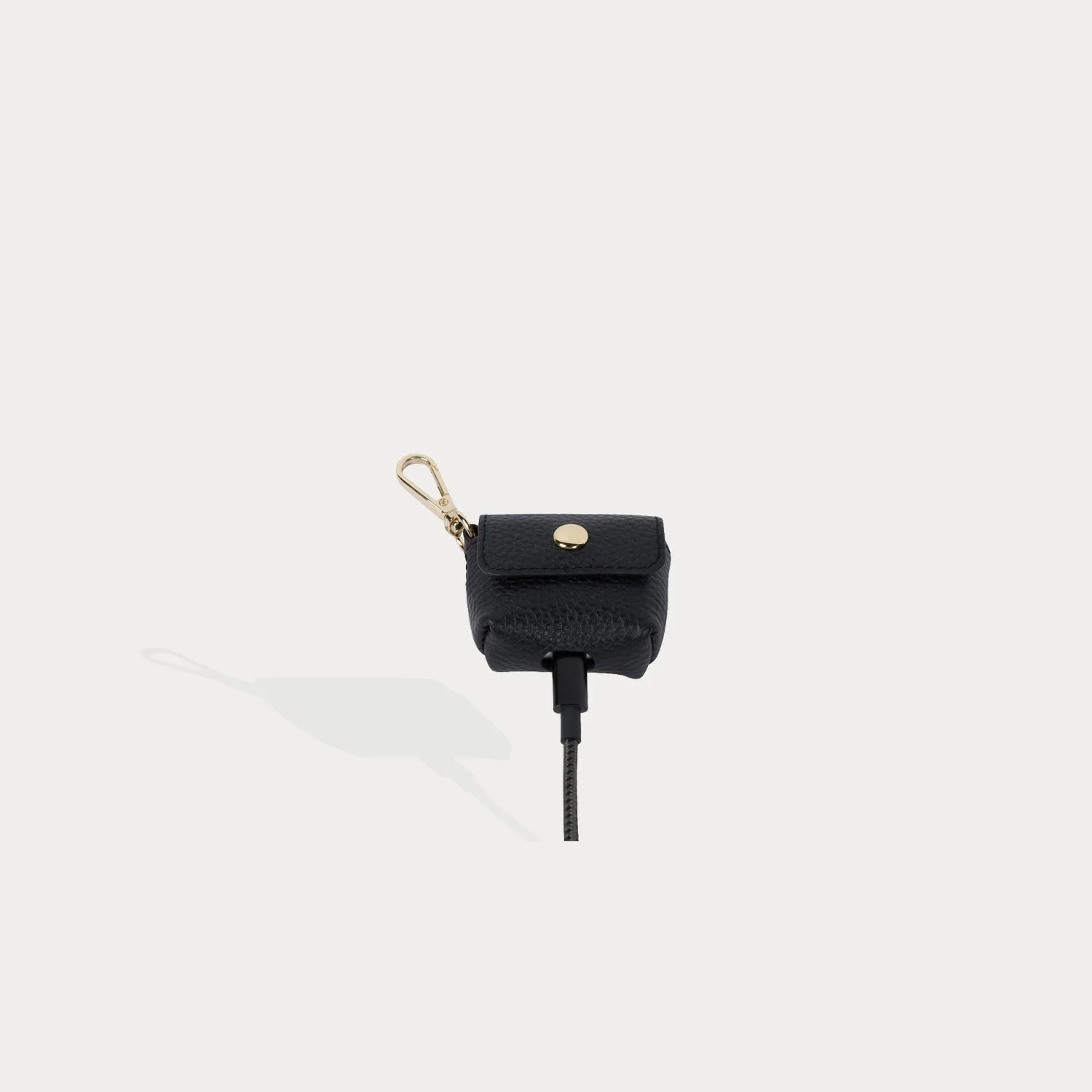 Avery AirPods Clip-On Pouch - Black/Gold