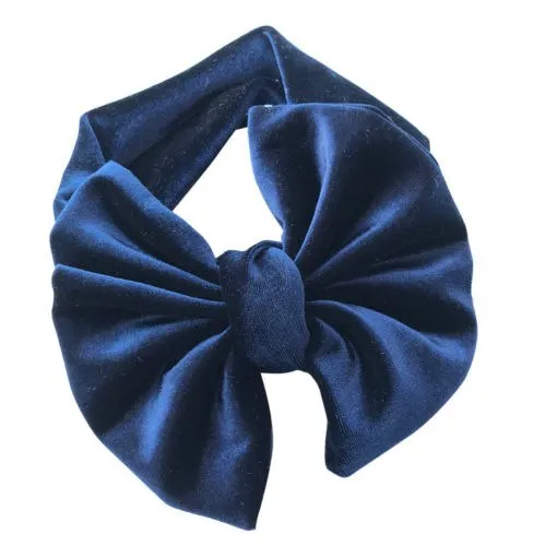 Baby Girls Velvet Bow Headband