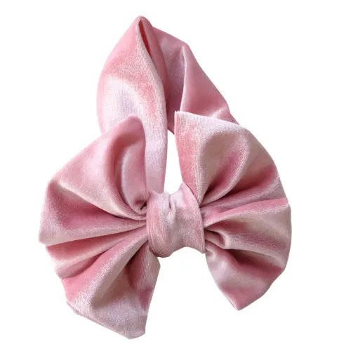 Baby Girls Velvet Bow Headband