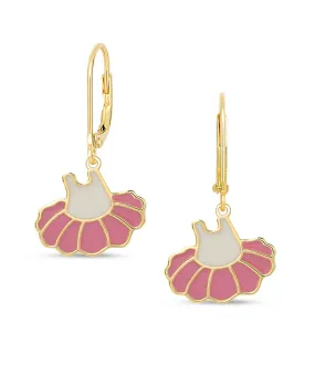 Ballerina Tutu Drop Earrings