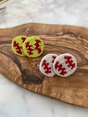 BASEBALL EARRINGS