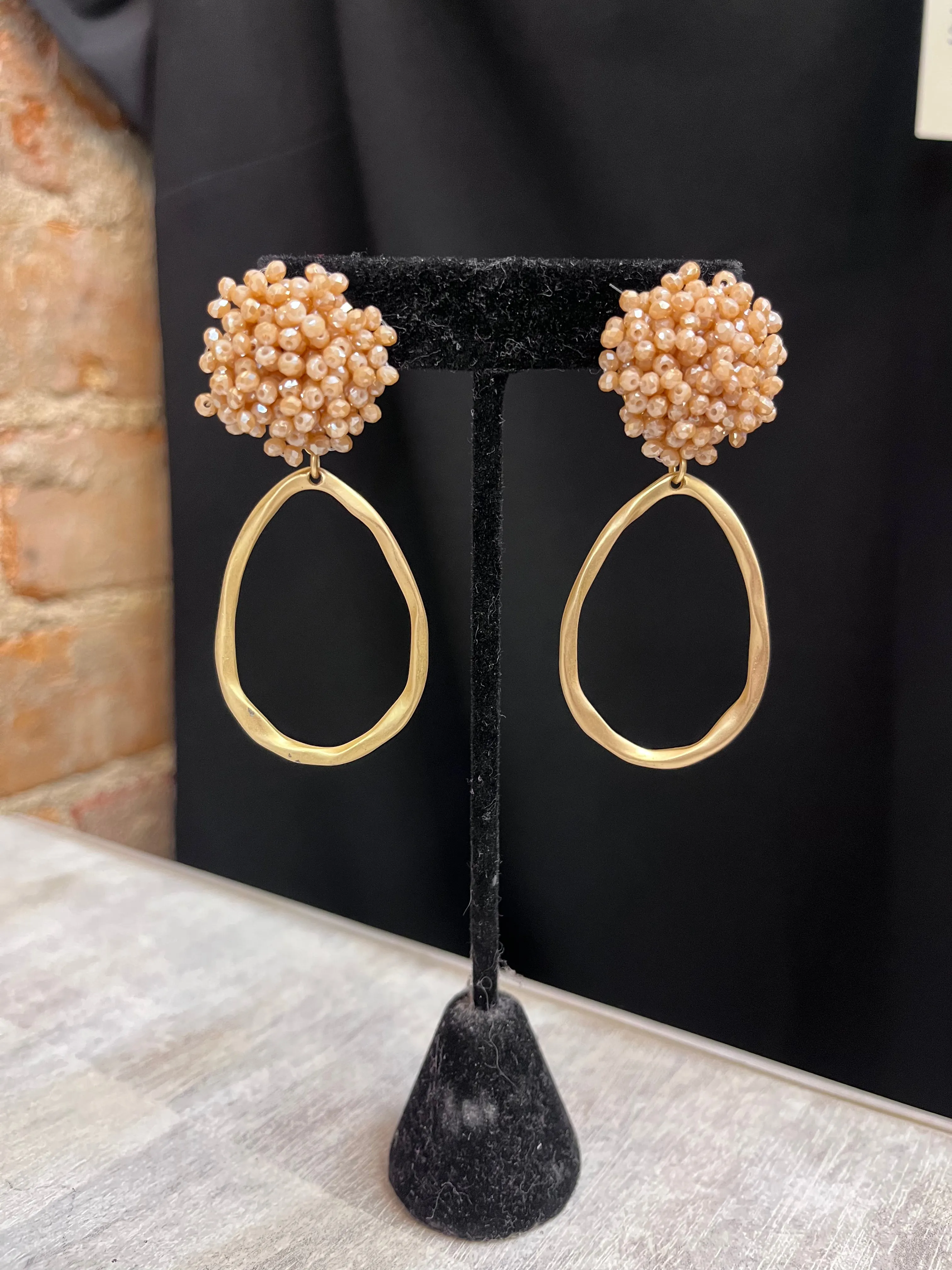 Bead Cluster Earrings