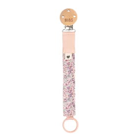 BIBS x Liberty Pacifier Clip - Eloise/Blush