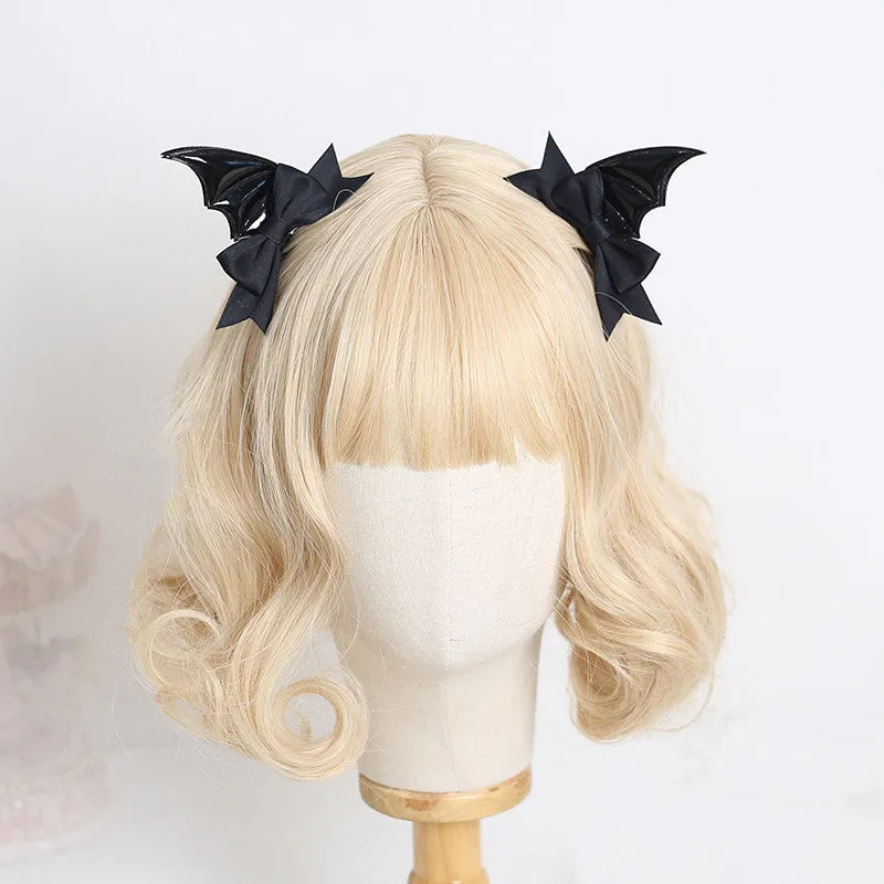 black bow hair accessory  KF82941