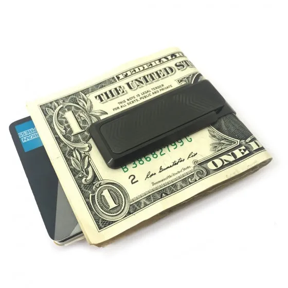 Blackout Carbon Fiber Money Clip