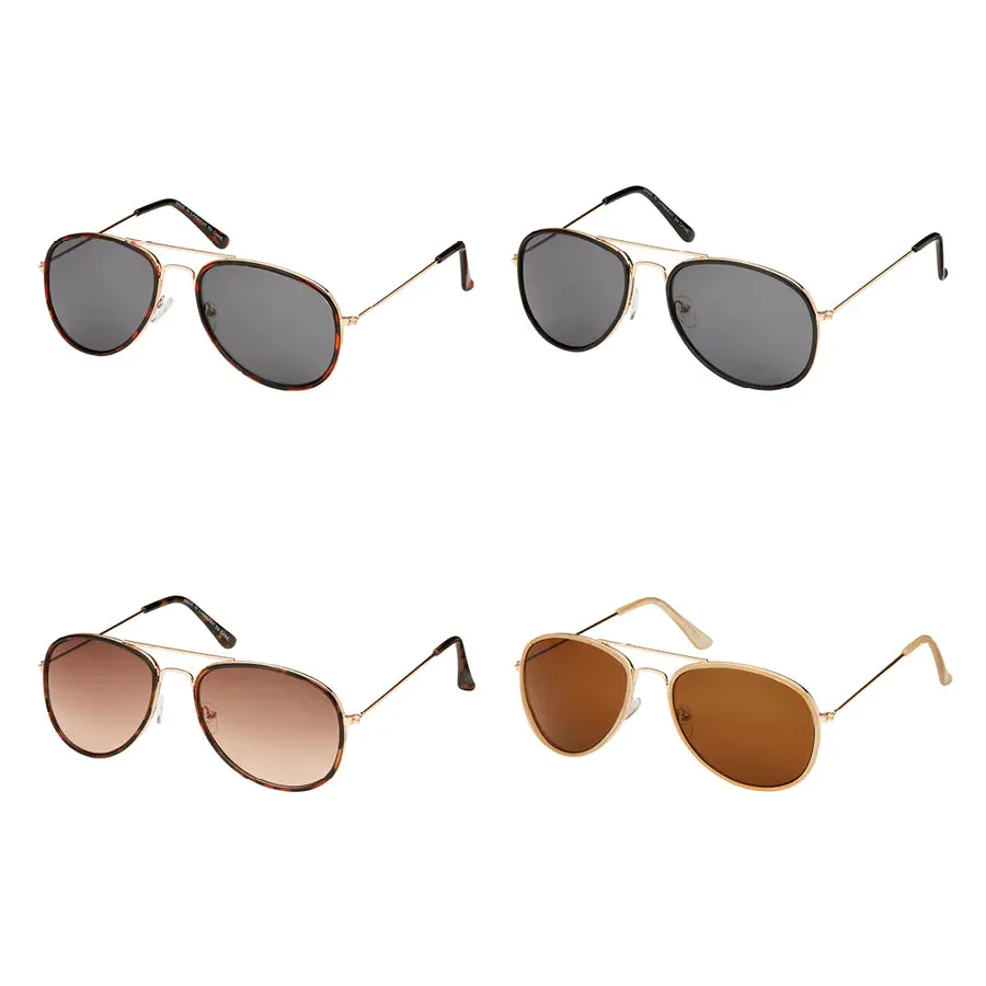 Blue Gem Weekend Aviator Sunglasses