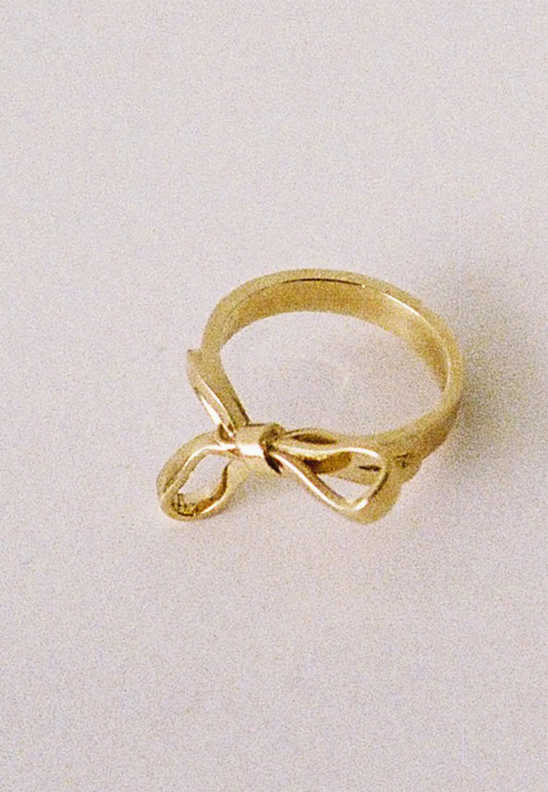 Bow Ring - Gold Plated