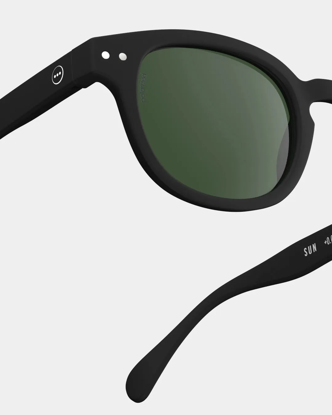 #C Sunglasses (Black Polarized)