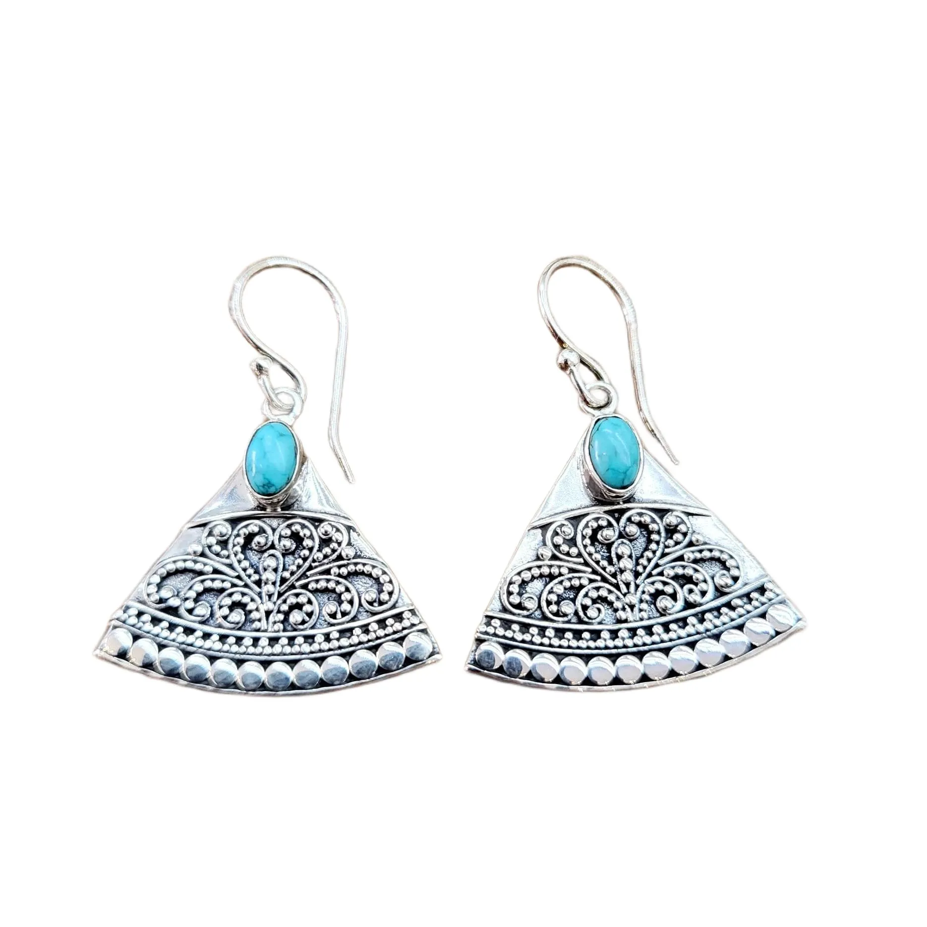 Cancun Turquoise Drop Earrings