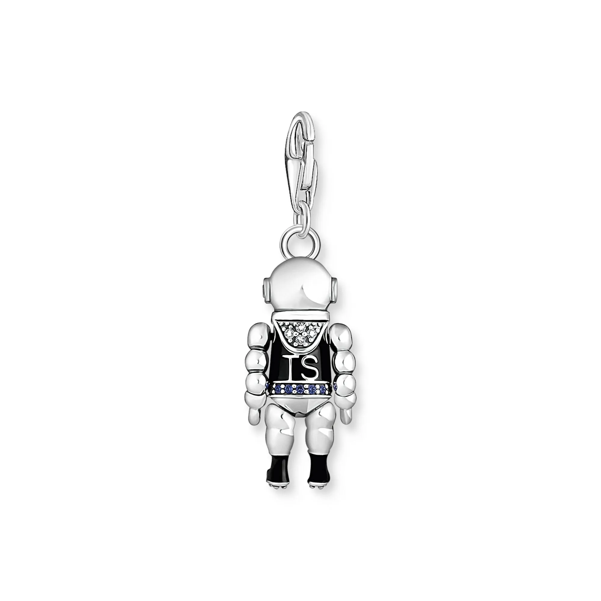 Charm Pendant diver silver