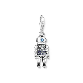 Charm Pendant diver silver