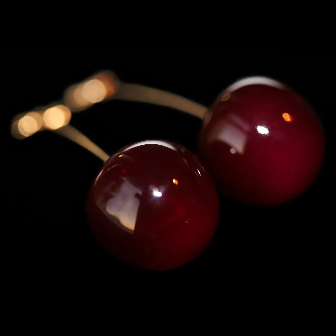 CHERRY EARRINGS