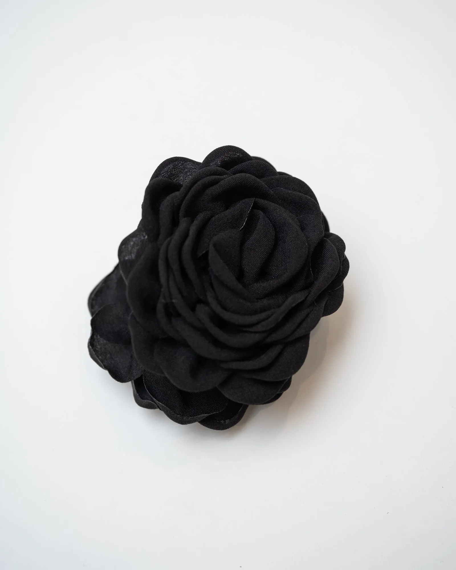 Claw Clip Rose Black