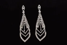 Crystal Drop Earings