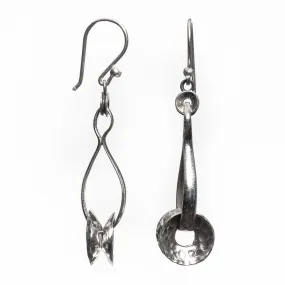 Cymbala Silver Earrings