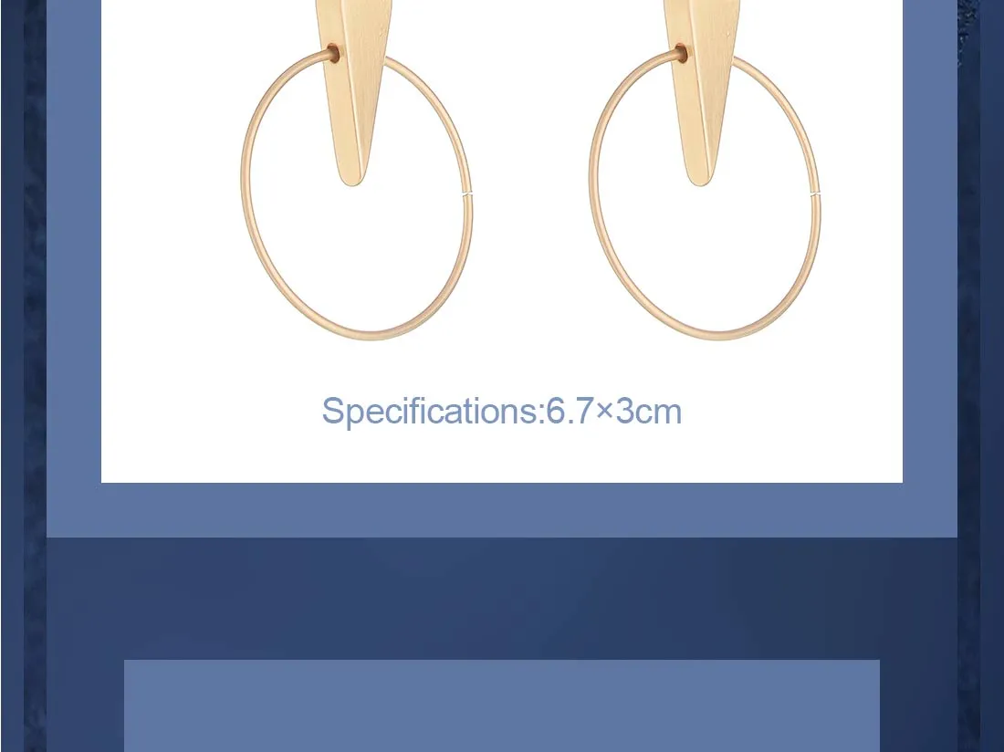 Dangle Earrings (Golden)