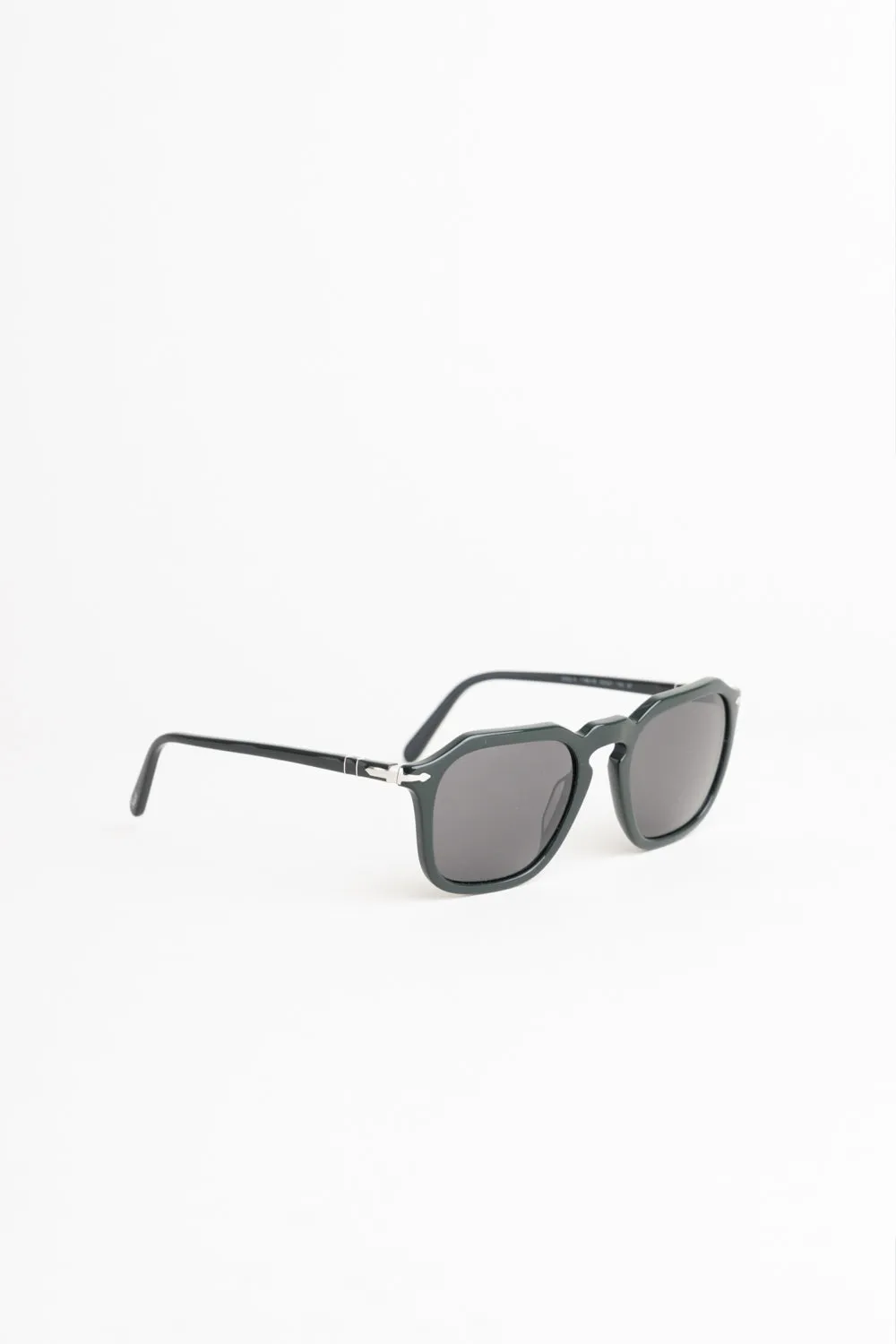 Dark Green Polarized Square Sunglasses