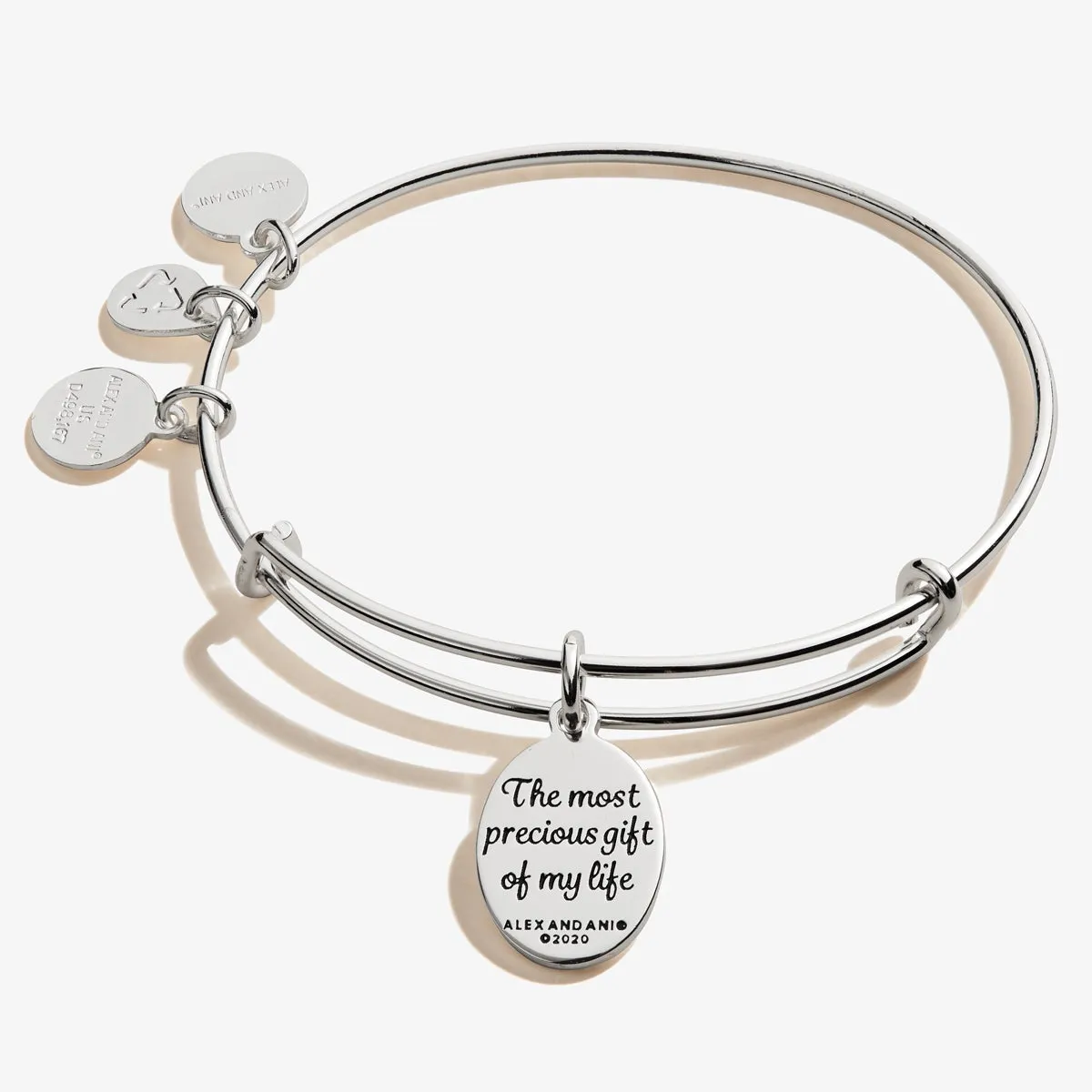 Daughter, 'Most Precious Gift' Charm Bangle