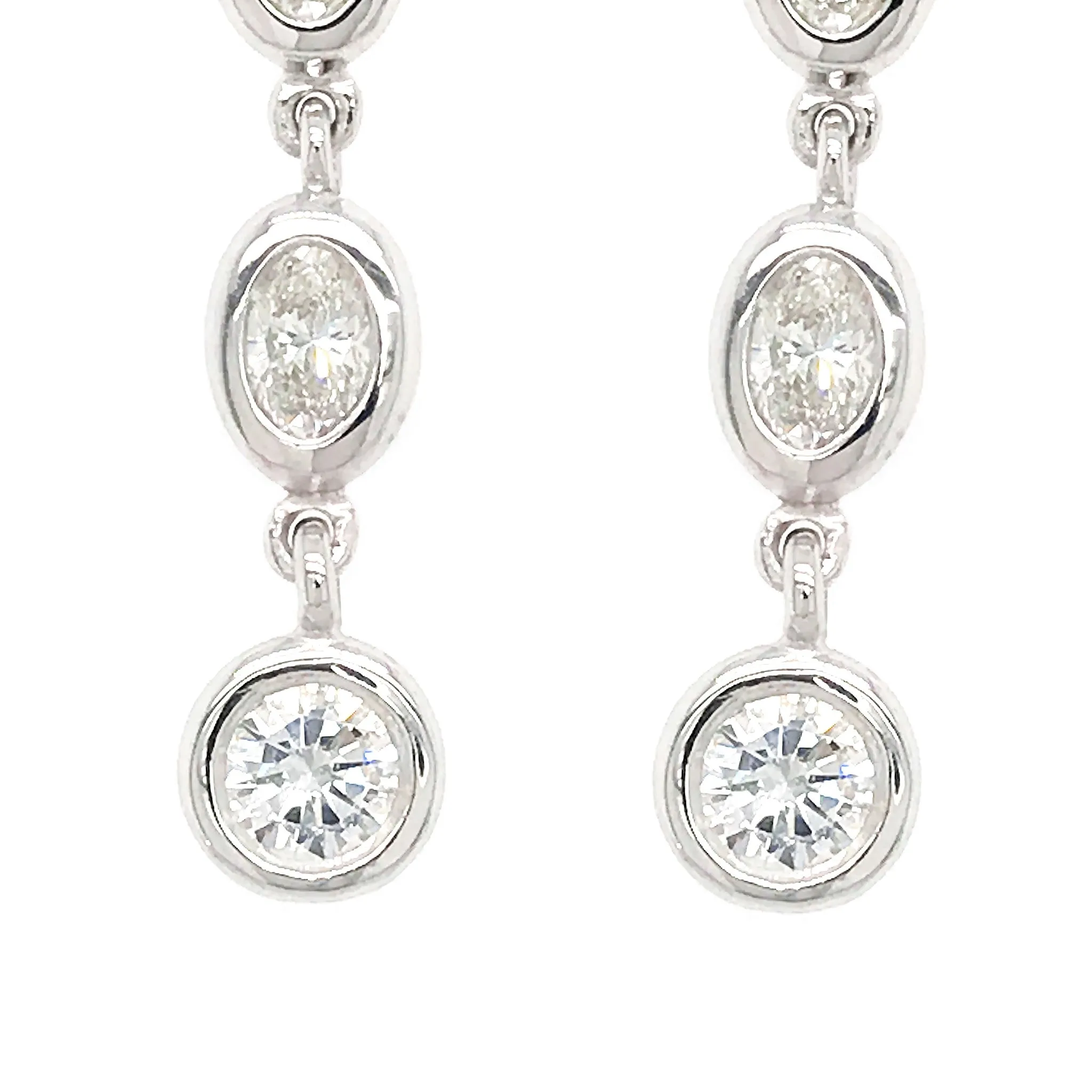 Diamond Drop Earrings