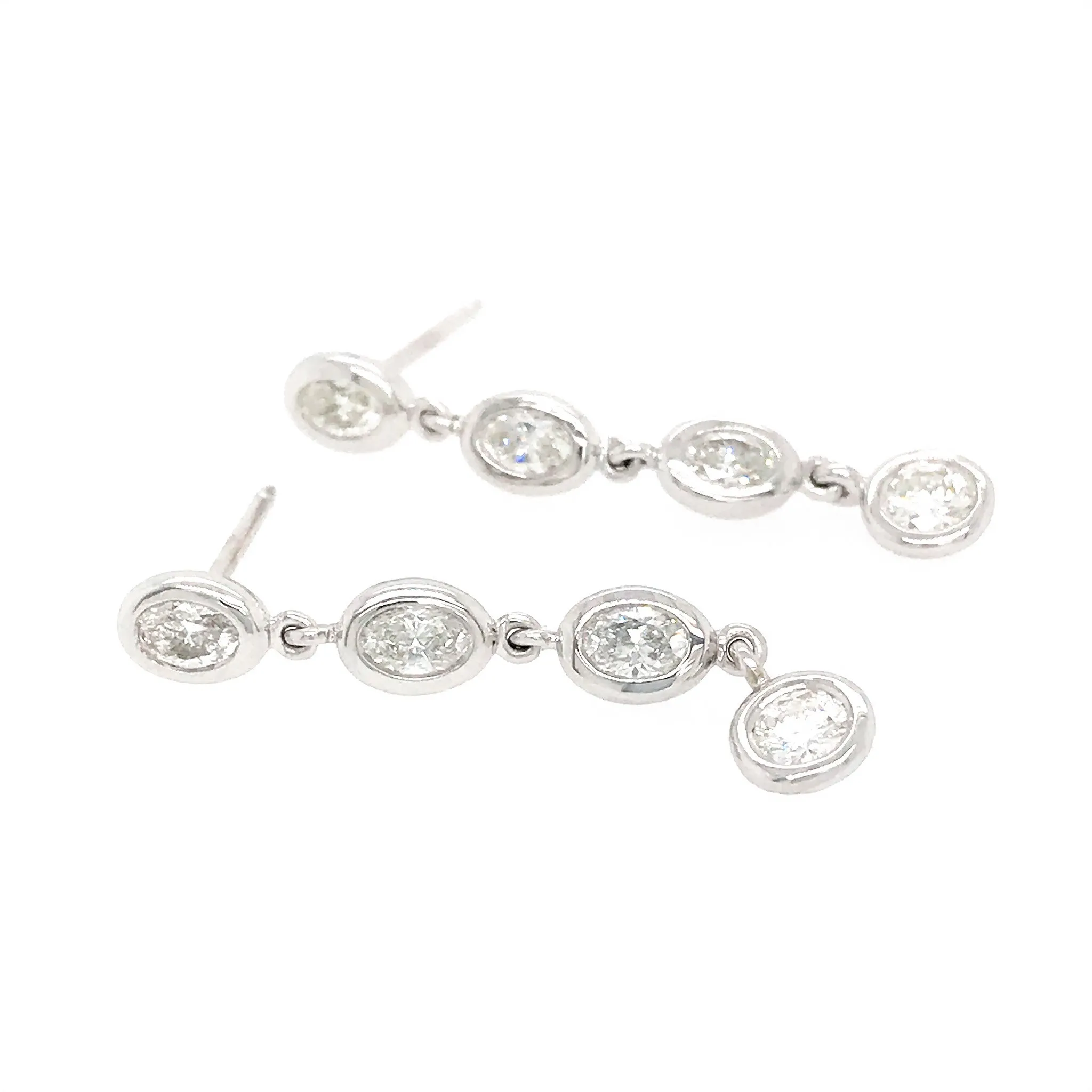 Diamond Drop Earrings