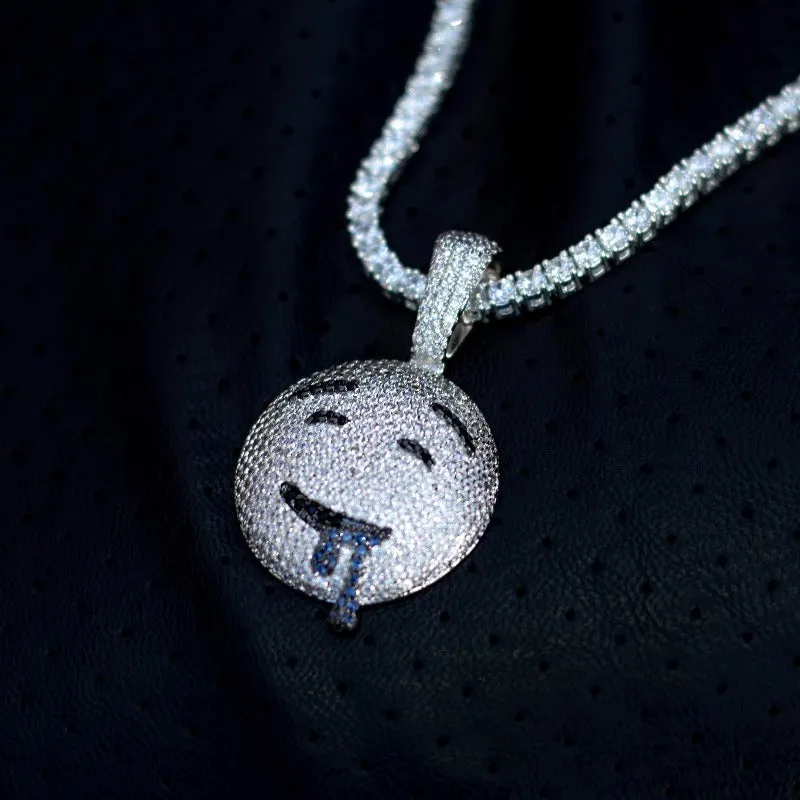 Drool Emoji Pendant