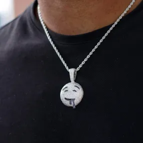 Drool Emoji Pendant