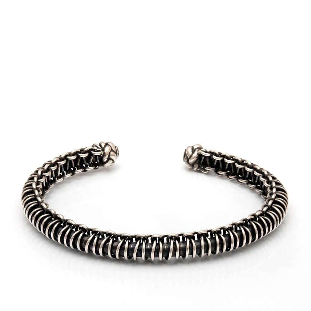 Dubai - Sterling Silver Bangle Bracelet