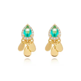 EARRING CRYSTAL TEAR DROP