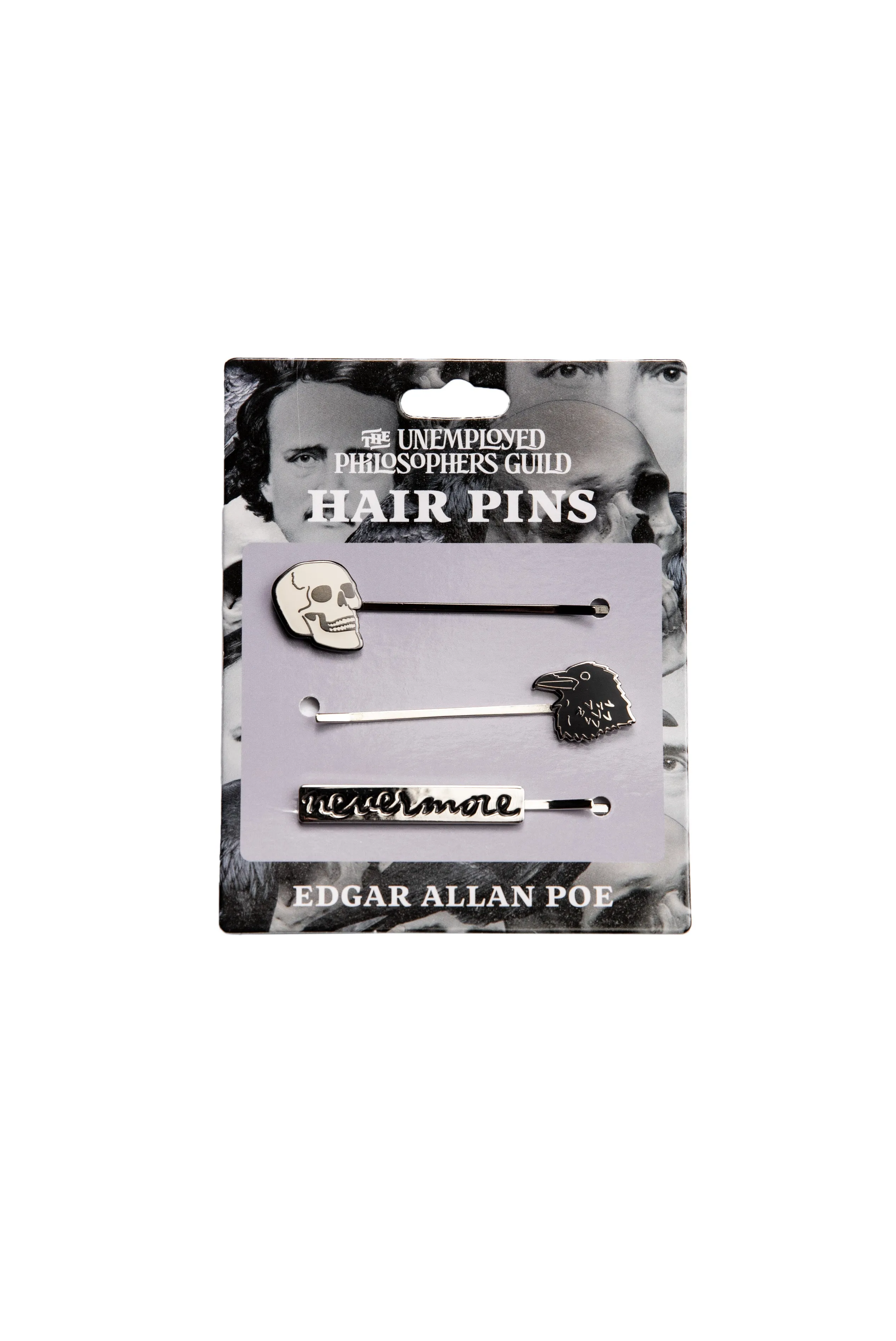 Edgar Allan Poe - Hair Pins