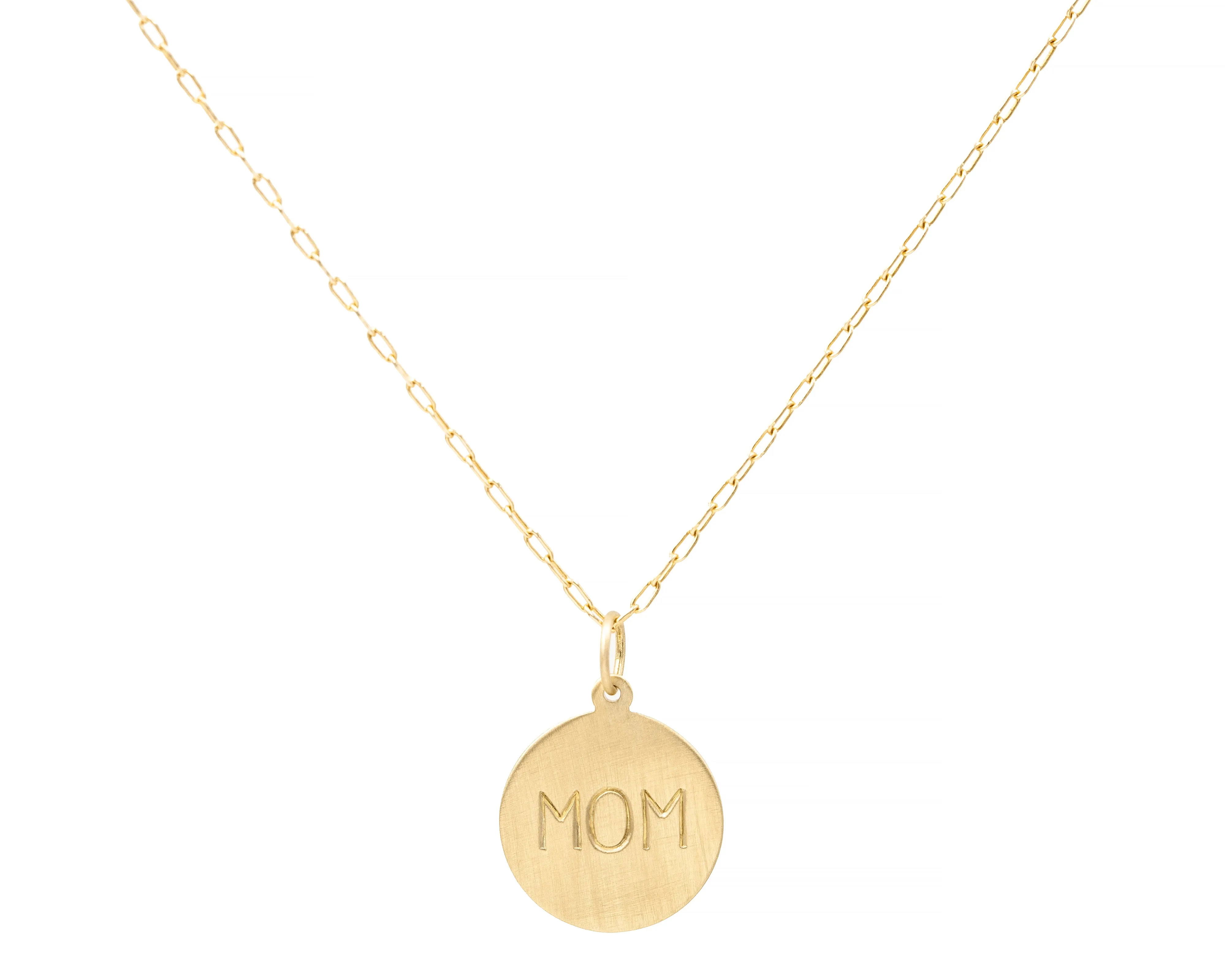 Engravable Charm Necklace