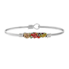 Fall Foliage Medley Bangle Bracelet