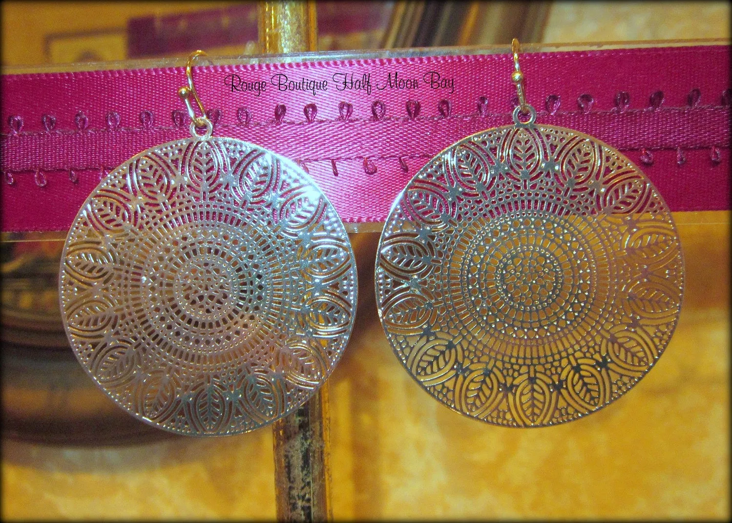 Filigree earrings