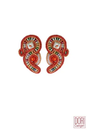 Fireworks Unique Clip-on Earrings