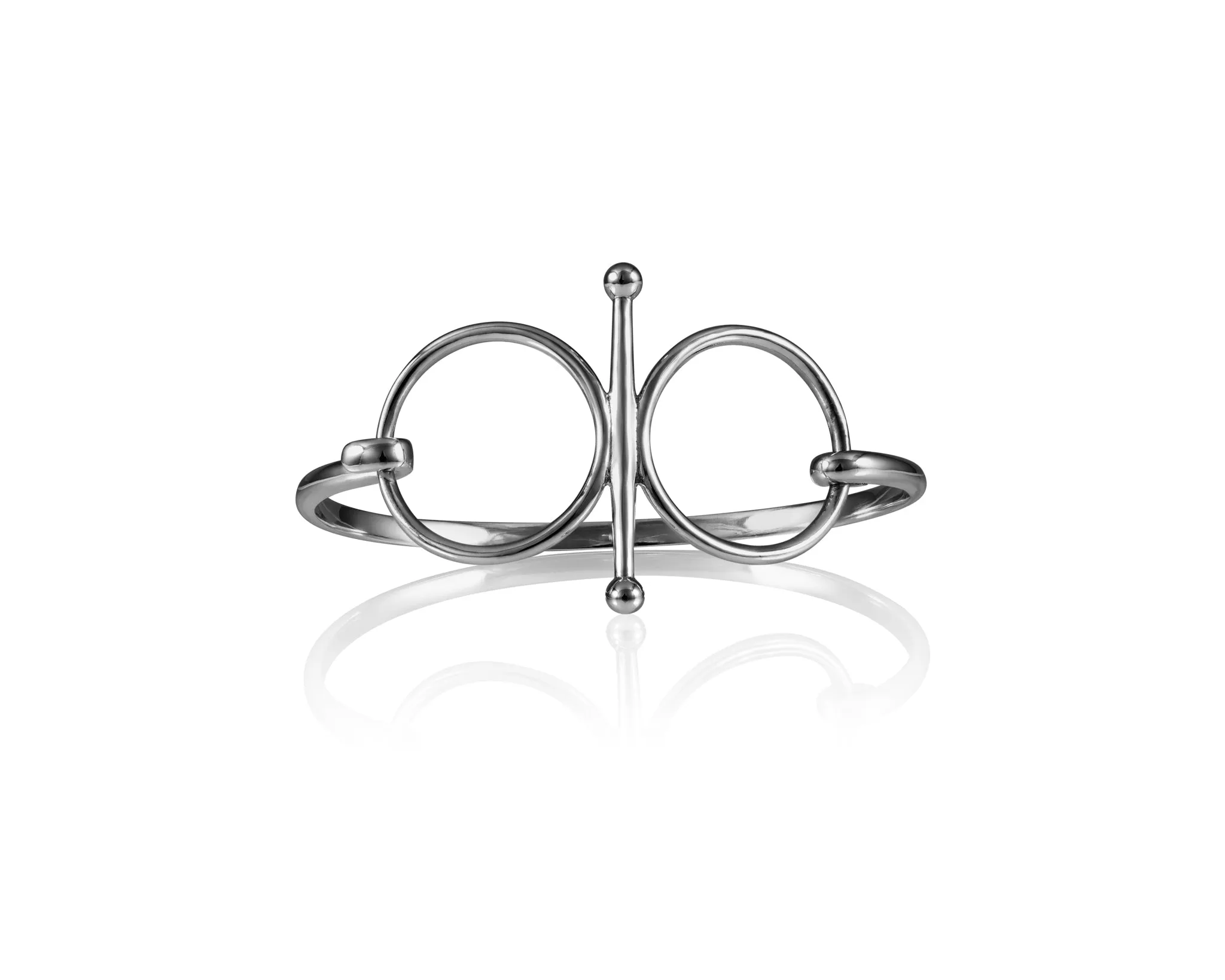 Fulmer Snaffle Bit Bangle | Gold